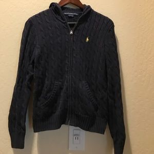 Navy Ralph Lauren Hoodie Sweater